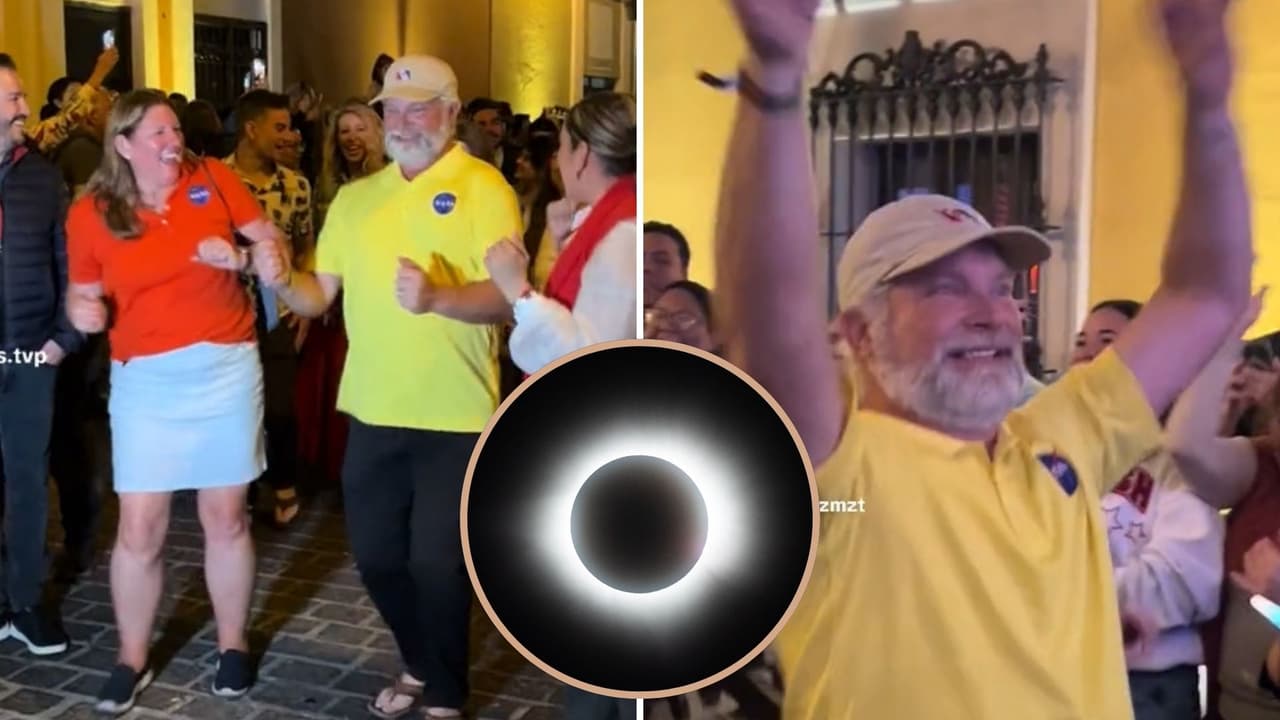 Científico de la NASA es captado bailando banda y mexicanos dicen "él sí conoce la buena música"