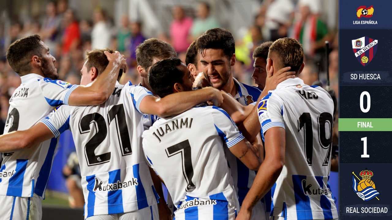 Con dos rojas, la Real Sociedad de Moreno suma segundo triunfo de la temporada