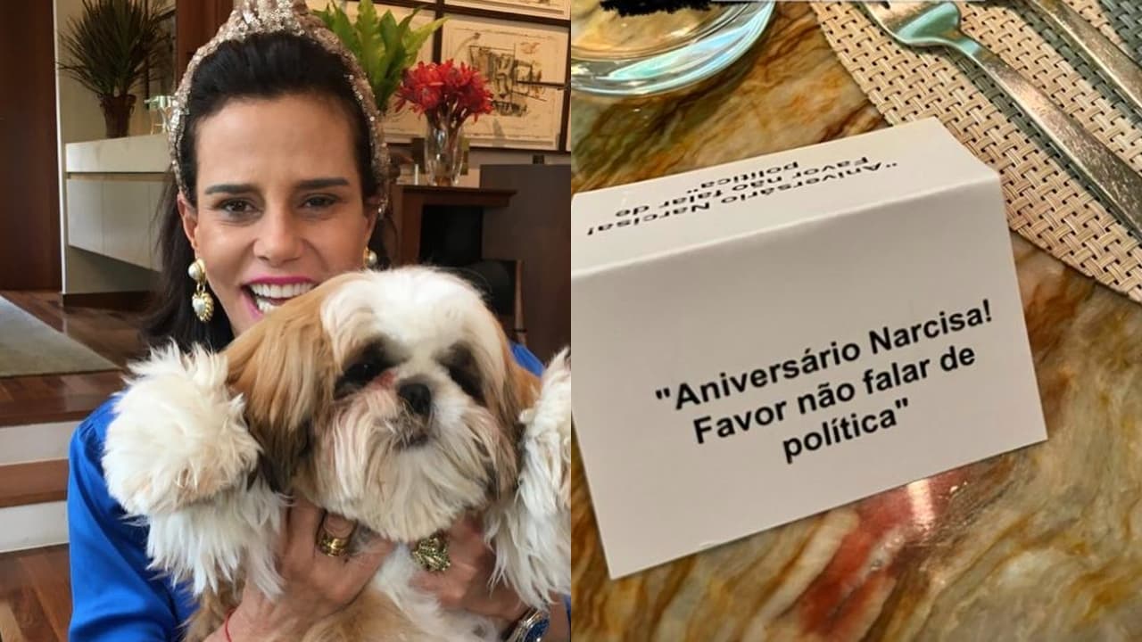 Narcisa Tamborindeguy fez pedido incomum para convidados em festa de 56º aniversário