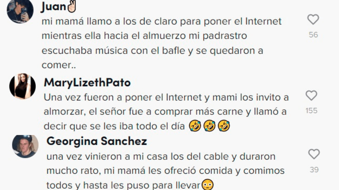 Las experiencias de otros Tiiktokers