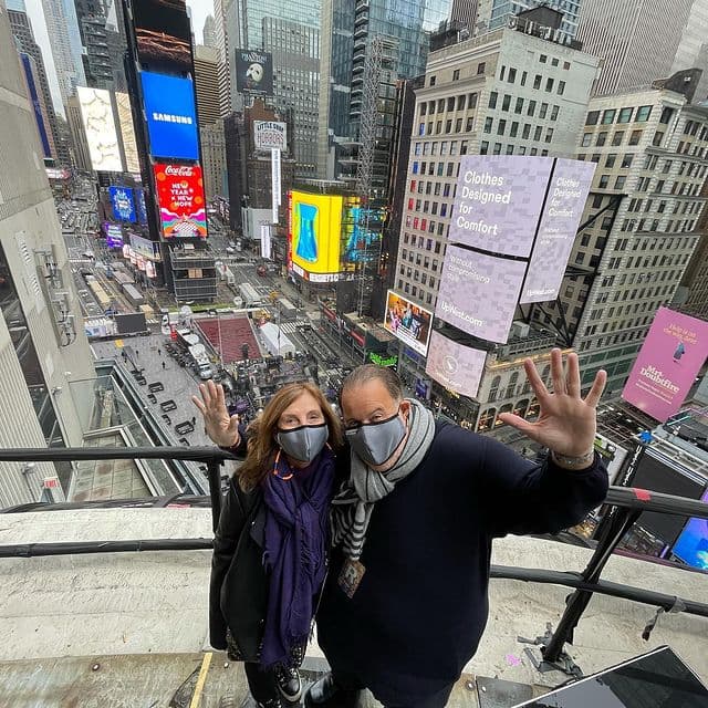 La pareja disfrutó mucho su estancia en Nueva York y siempre se les vio muy divertidos.
