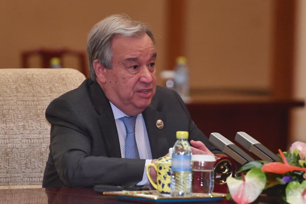Antonio Guterres instó a "tomar pasos inmediatos para restaurar la calma".