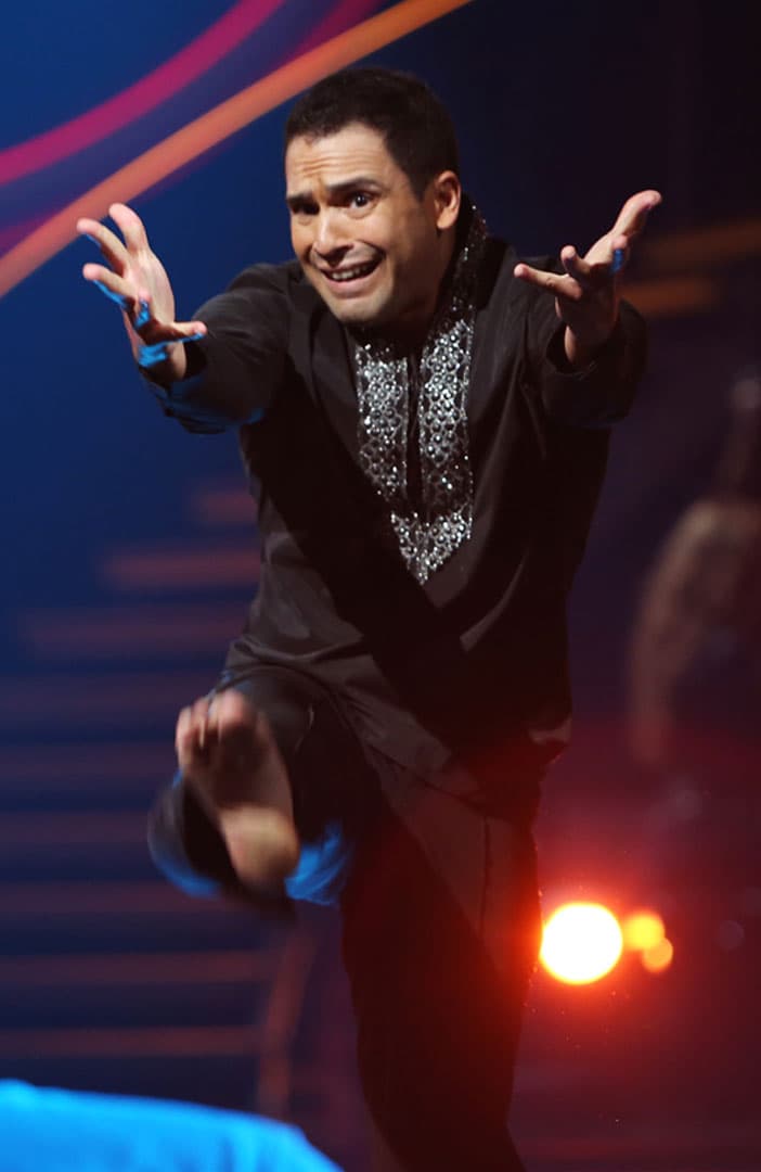 Algunos de los movimientos del adagio que bailó en la segunda gala parecían costarle un poco de trabajo.