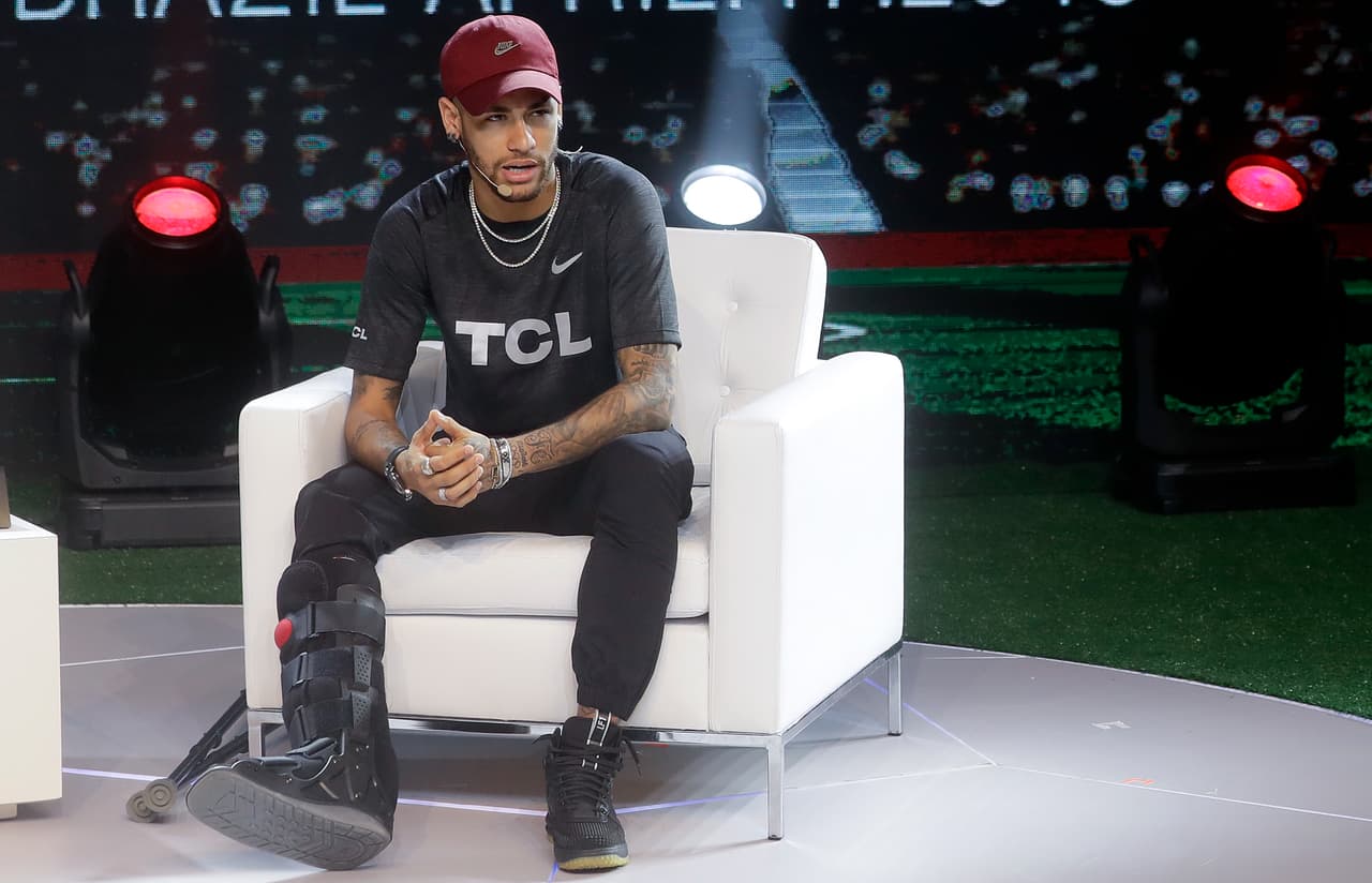 Neymar volverá a recaer de su lesión del pie