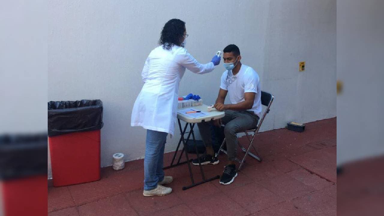 Realizaron pruebas para la detección del coronavirus a jugadores del primer equipo varonil, cuerpo técnico, staff y directiva.