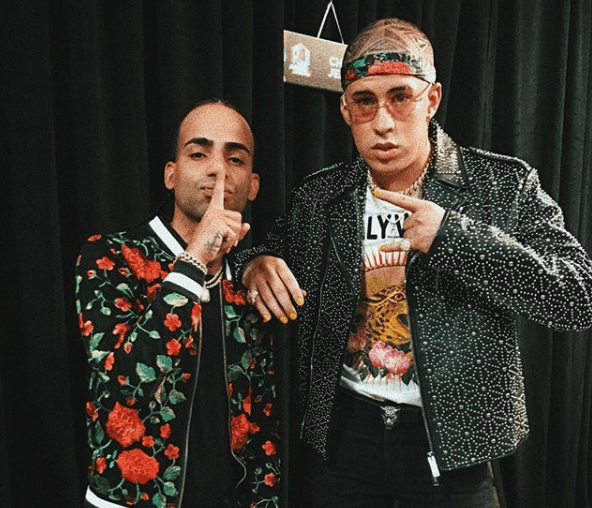 Con Arcangel hizo el tema 'Tú no vive así'.