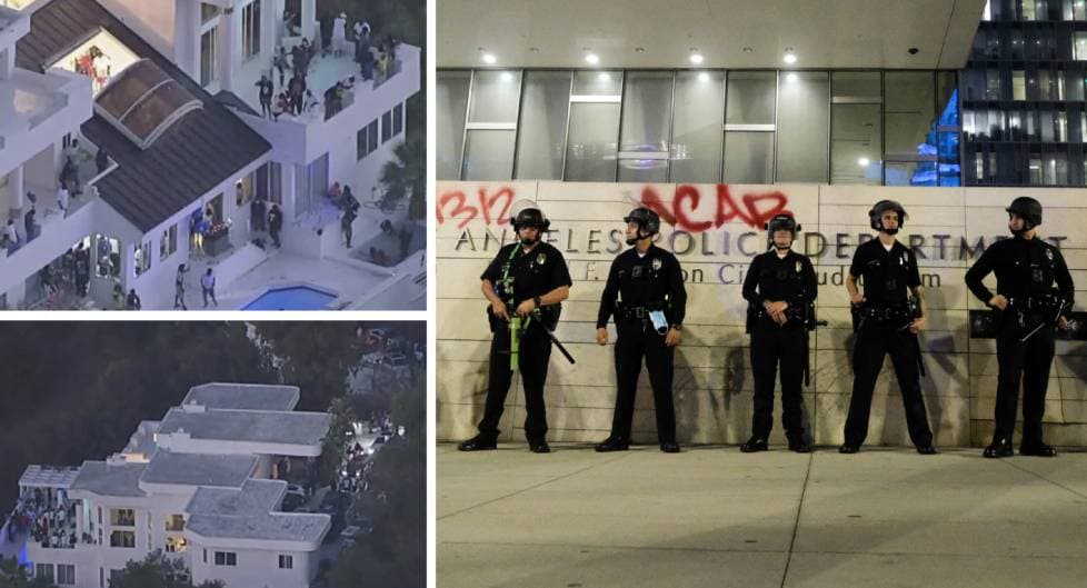 "No somos sus juguetes políticos": Sindicato de LAPD en contra del plan de Garcetti de cortar servicios en fiestas masivas en Los Ángeles