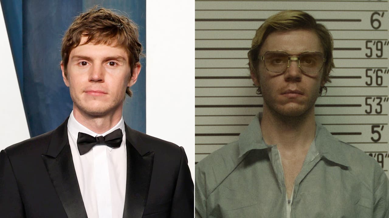 Evan Peters interpretó a Jeffrey Dahmer