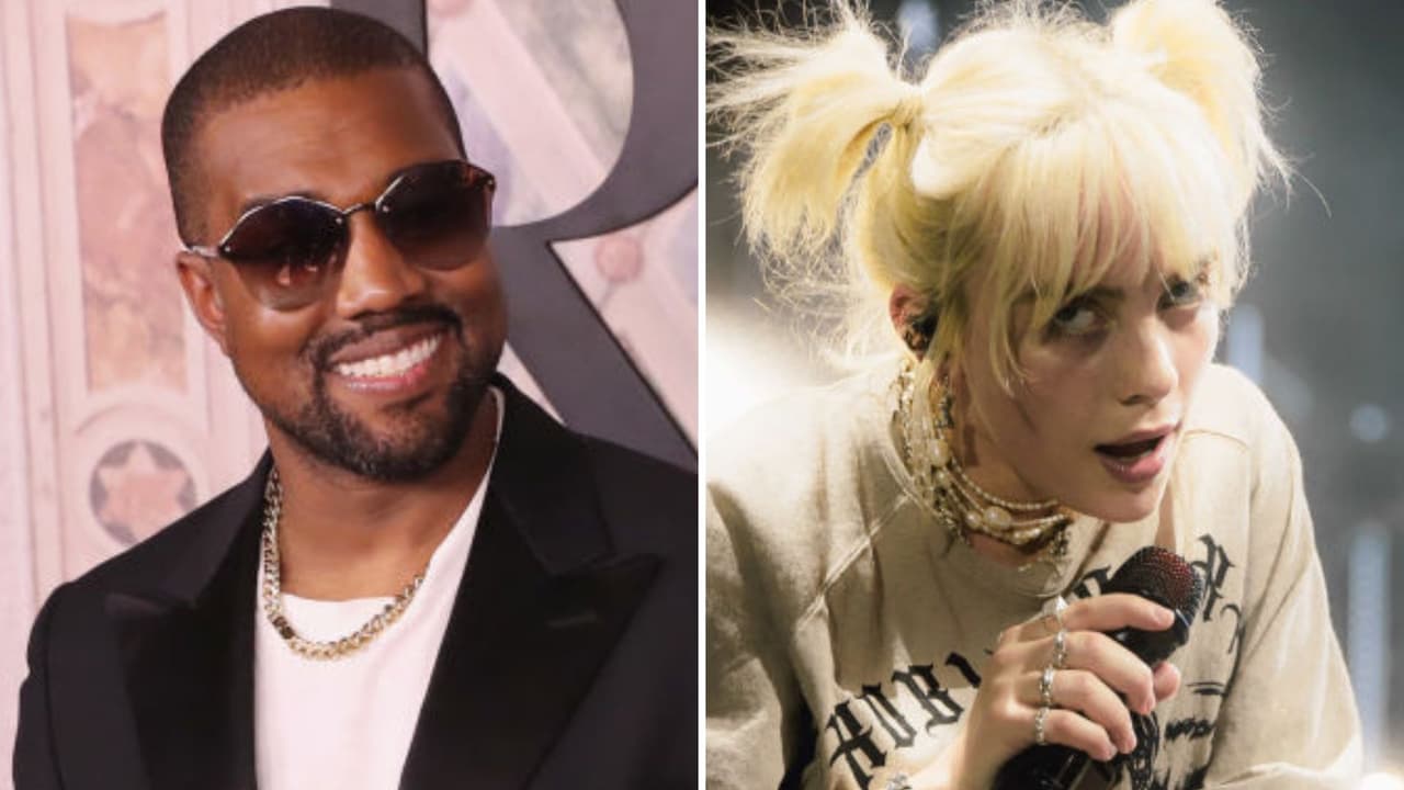 Kanye West le pidió una disculpa a Billie Eilish por ayudar a un fan en su concierto: memes