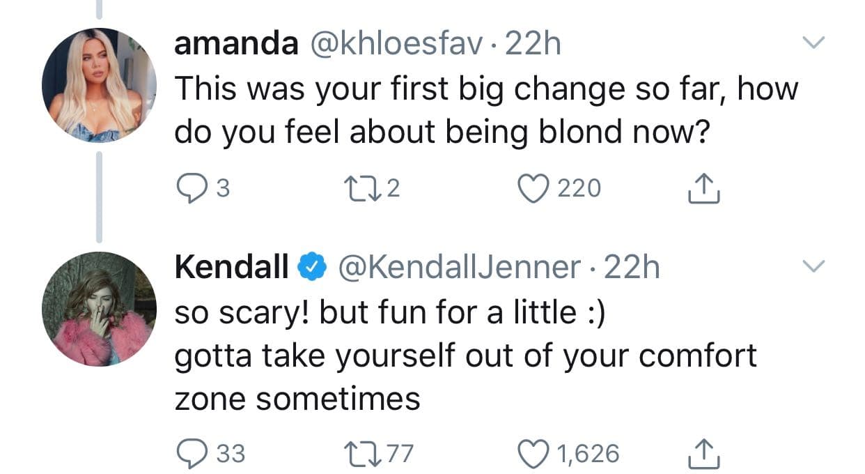 Jenner respondió que "
<b><a href="https://www.univision.com/famosos/es-una-reconocida-modelo-pero-a-kendall-jenner-hay-algo-que-no-le-gusta-de-su-cuerpo-fotos" target="_blank">fue atemorizante</a></b>, pero al mismo tiempo divertido. Tienes que
<b><a href="https://www.univision.com/famosos/kim-kardashian-muestra-con-asombro-el-talento-oculto-de-kendall-jenner-video" target="_blank">sacarte tú misma de tu zona de confort</a></b> en algunas ocasiones".