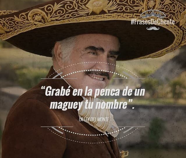 Y porque los clásicos nunca mueren, no podía faltar en su lista de frases esta que el mundo entero se sabe...