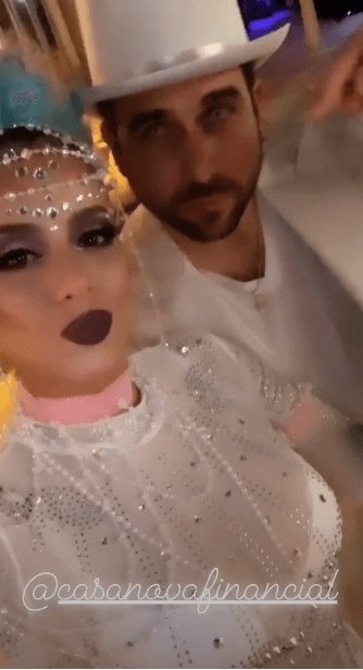 Ambos son atrevidos y desinhibidos, por lo que este fue el disfraz ideal para Aleyda y Ricardo.