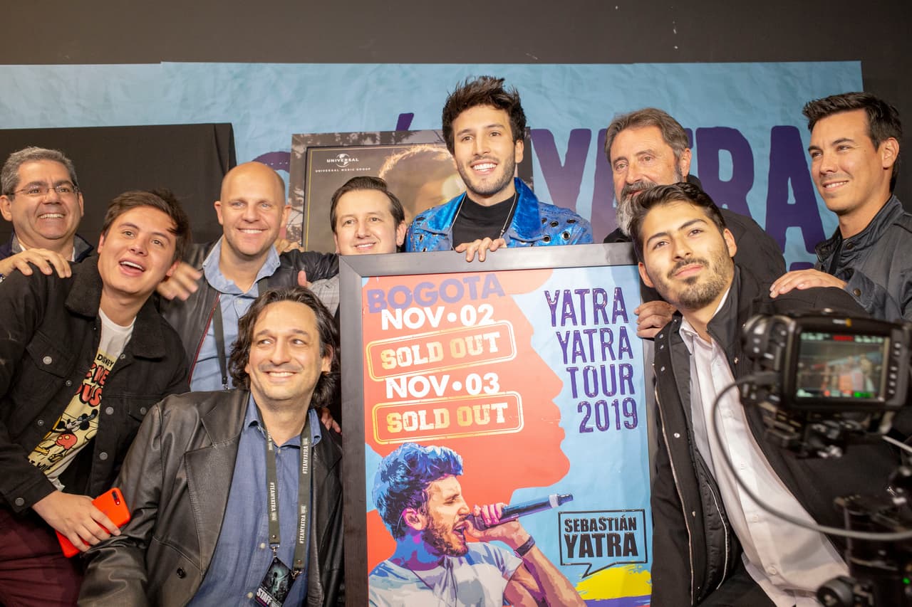Un momento inolvidable vivió
<b>Sebastián Yatra </b>en Bogotá, previo a su concierto del Yatra Yatra Tour 2019