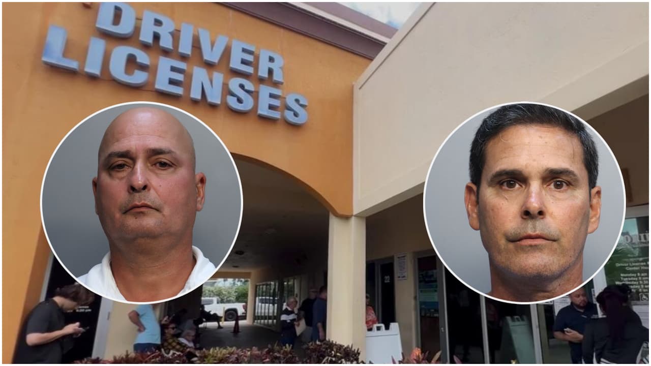 Empleados de escuelas de conducir en Miami-Dade acusados por fraude en pruebas para licencias