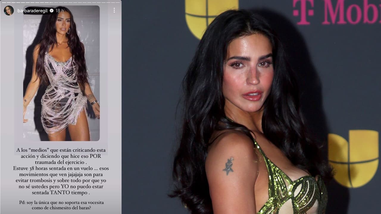 Bárbara de Regil se defiende de las críticas.