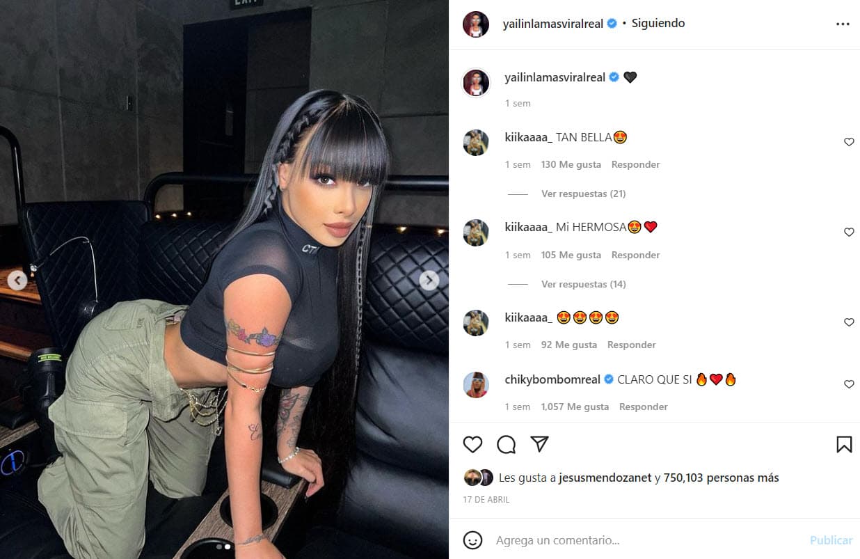 Aunque se desconoce la fecha exacta en que se lo hizo, el 17 de abril lo compartió por primera vez en Instagram.
<br>