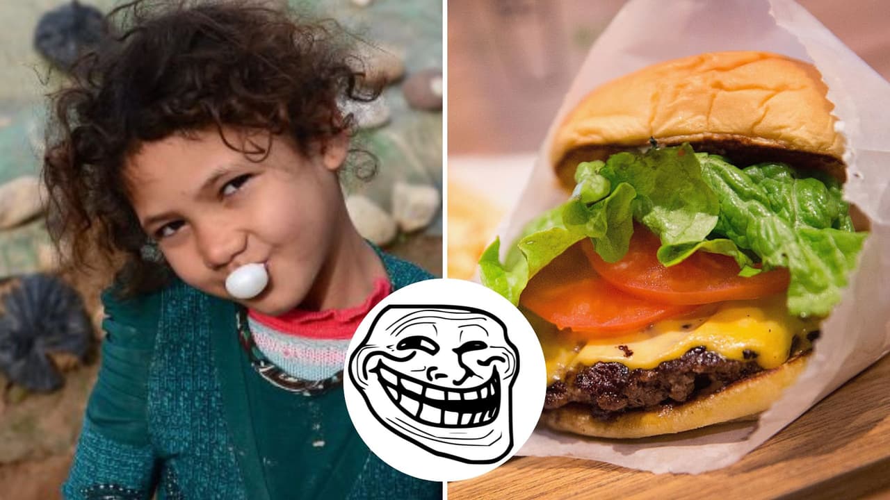Niña ordenó 20 hamburguesas por error y su mamá le dio una lección de vida