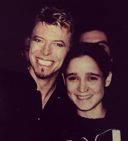 JULIETA VENEGAS. "Gracias David Bowie <3"