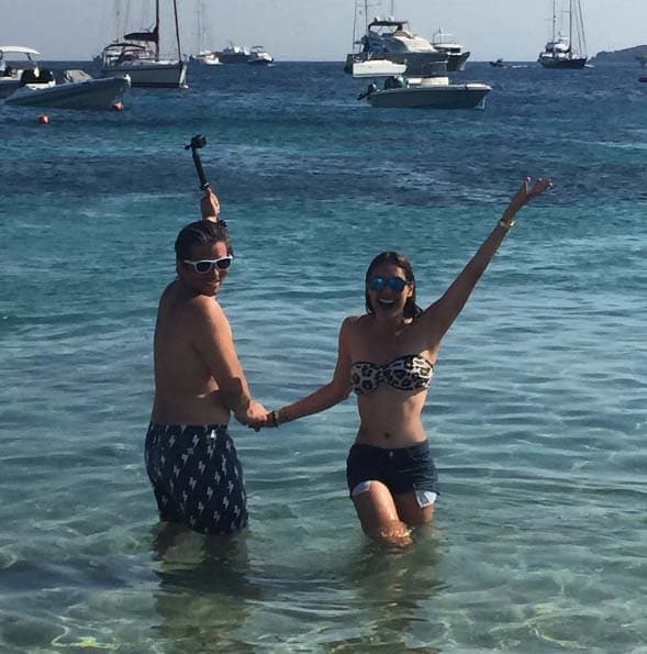 Ella siempre cuida su figura.