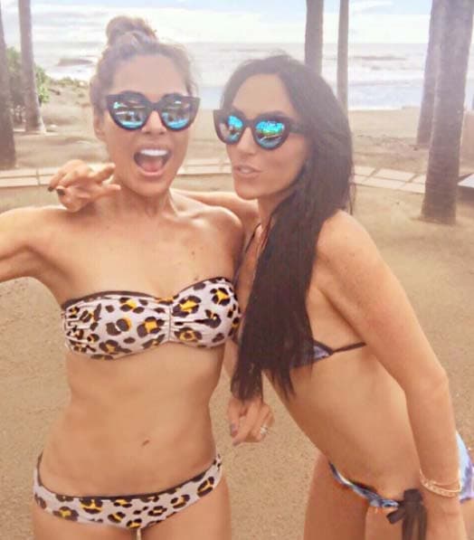 Galilea e Inés Gómez Mont son todas unas mamacitas.