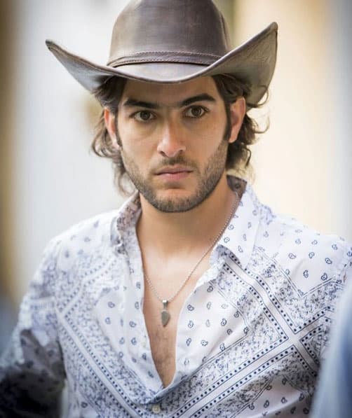 En esta historia Juan Pablo era cuñado de la actriz, él era el novio del personaje de Mariluz Bermúdez.