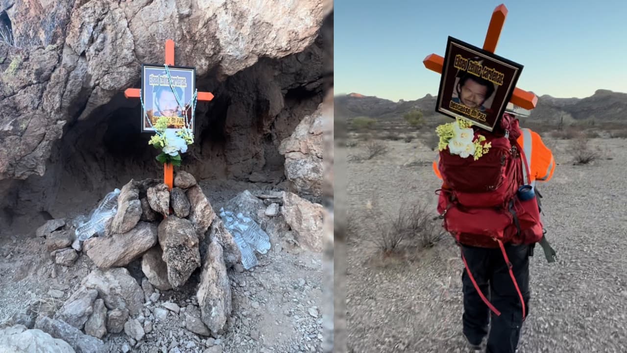 Cruzó la frontera, estuvo desaparecido 10 años y regresa a México en una caja de cartón