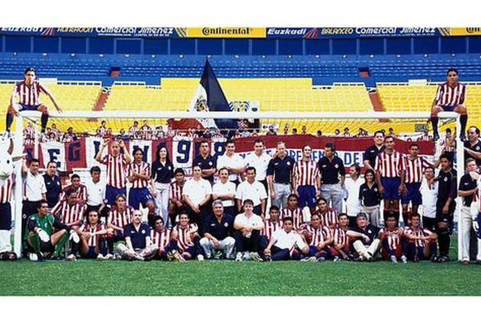 Aún en el Estadio Jalisto, el equipo ocupó una de las porterías para la imagen en el Clausura 2005.