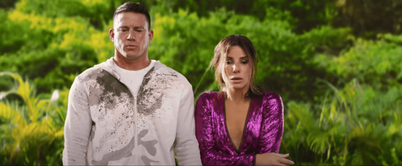 Channing Tatum y Sandra Bullock en 'The Lost City'