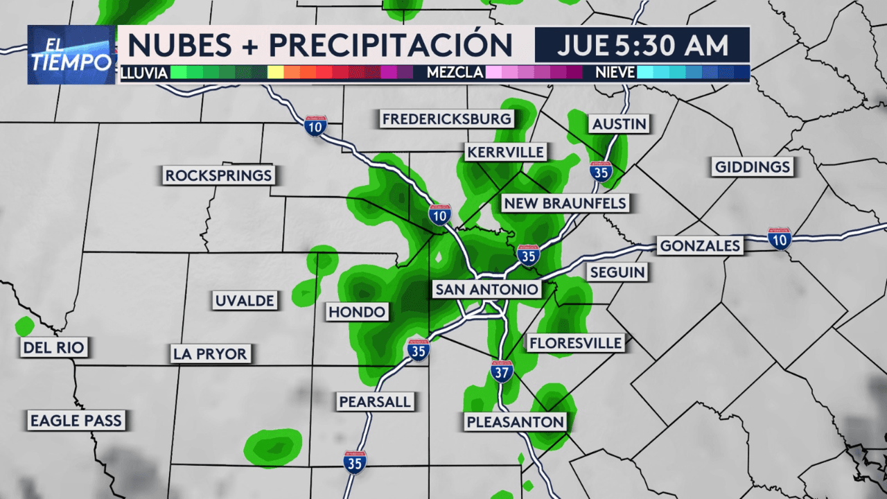 Desde el jueves 16 de marzo a las 5:30 am esperamos la presencia de algo de precipitaciones.