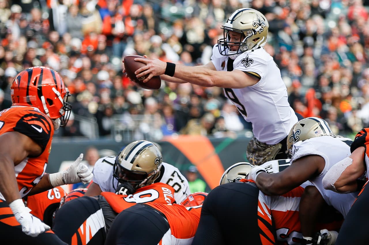 Con una inmisericorde paliza por 51-14 acabaron los New Orleans Saints en su visita a Paul Brown Stadium donde se dieron gusto despedazando a unos grises Cincinnati Bengals en juego de la Semana 10.