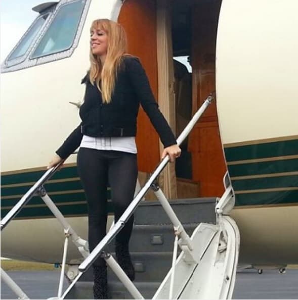 Todos esos followers tienen acceso a la intensa vida de artista que lleva Noelia.