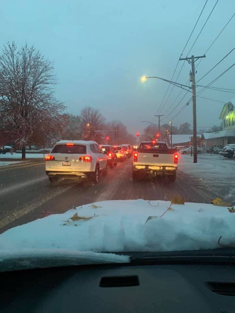 "West de Aurora, Il. 7:00am"