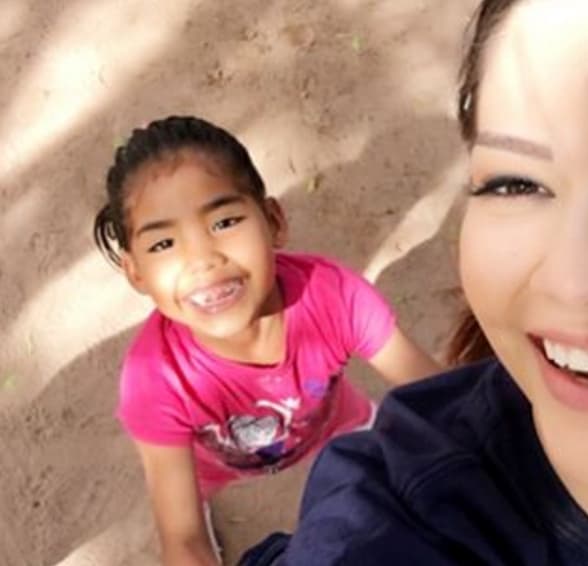 Para Ana fue muy gratificante ver las sonrisas de estos pequeños que viven en el albergue.