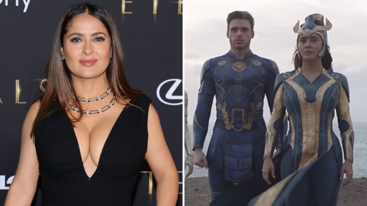 Salma Hayek fue "la mamá" en el set de 'Eternals': los trató como a sus hijos