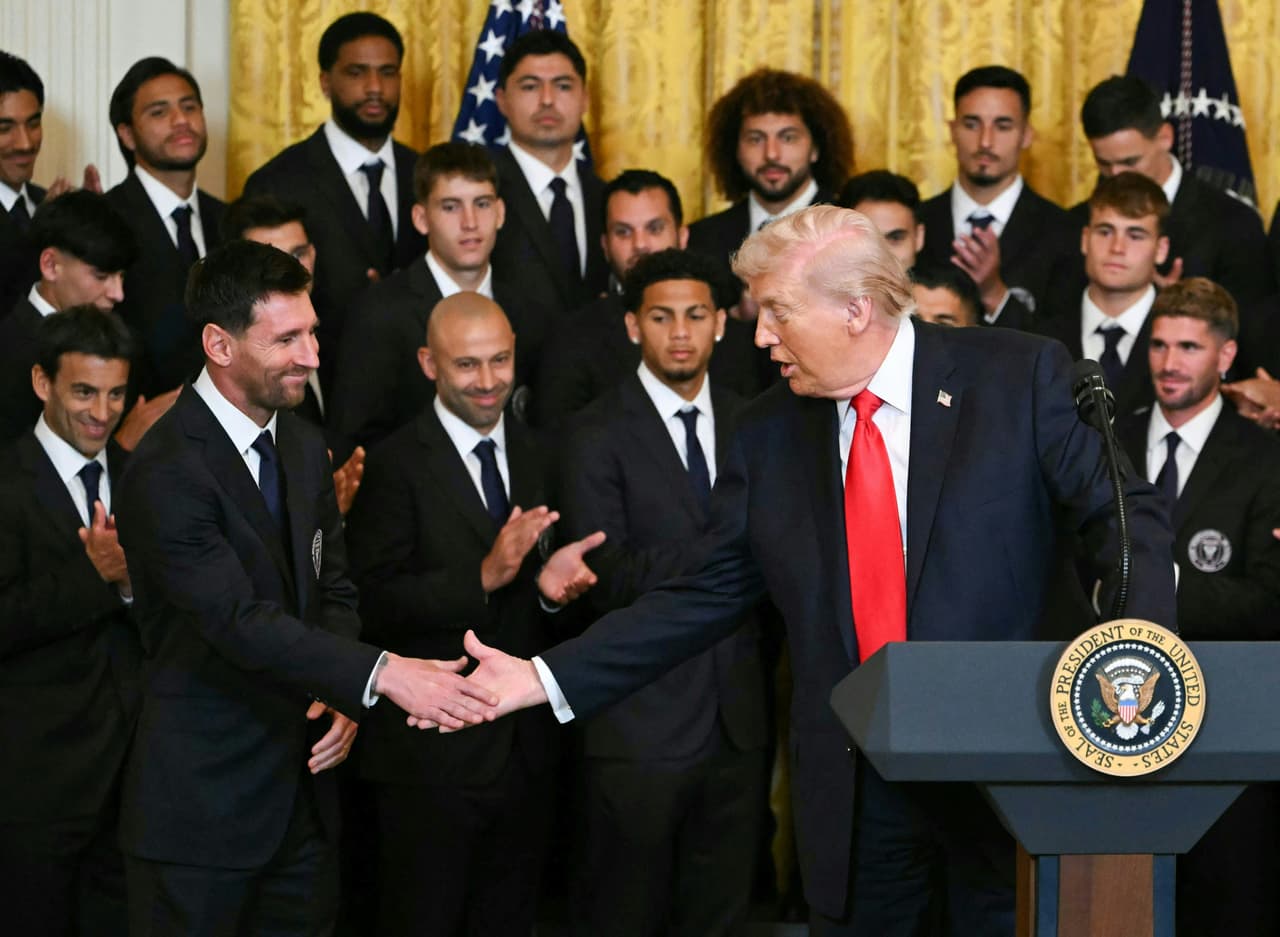 Donald Trump se reúne con Lionel Messi y el Inter de Miami en la Casa Blanca