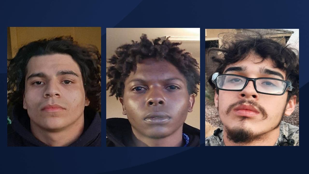 Tres jóvenes admiten haber cometido más de 10 robos de autos en Buckeye, Arizona