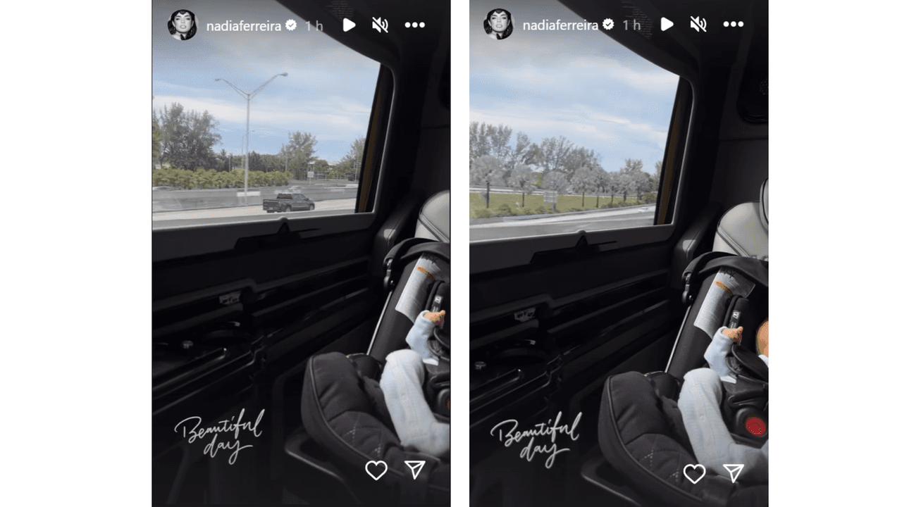 Nadia Ferreira y el bebé que tuvo con Marc Anthony