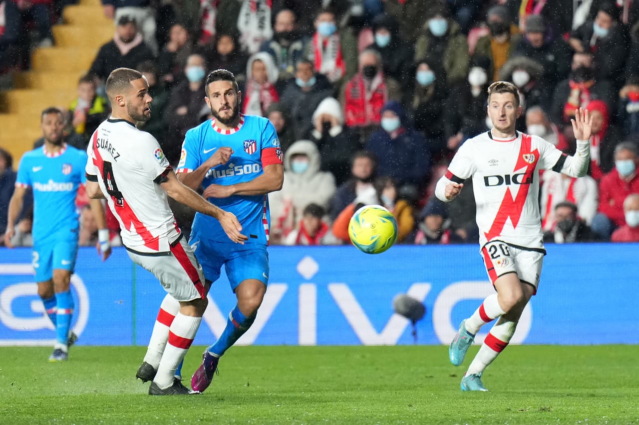 Rayo Vallecano hizo un partido muy interesante e incluso en los instantes finales metió atrás a los visitantes.