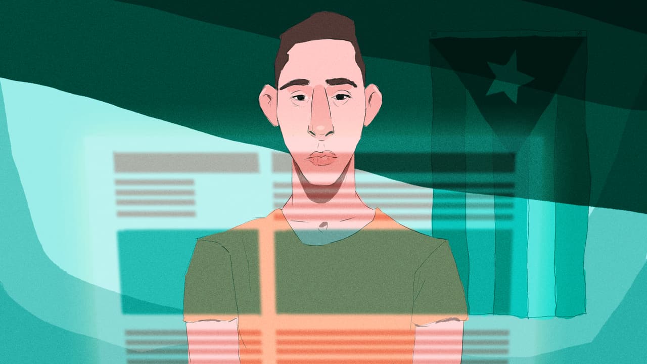 Antes de la partida, Jorge se informó de las posibles vías de entrada a EEUU desde México por internet.