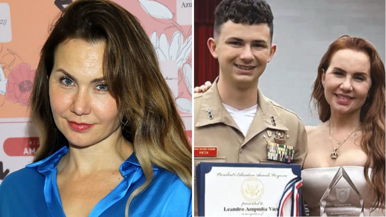 Hijo de Michelle Vieth la contradice: revela que “pelearon” y que ella dejó de pagar su escuela