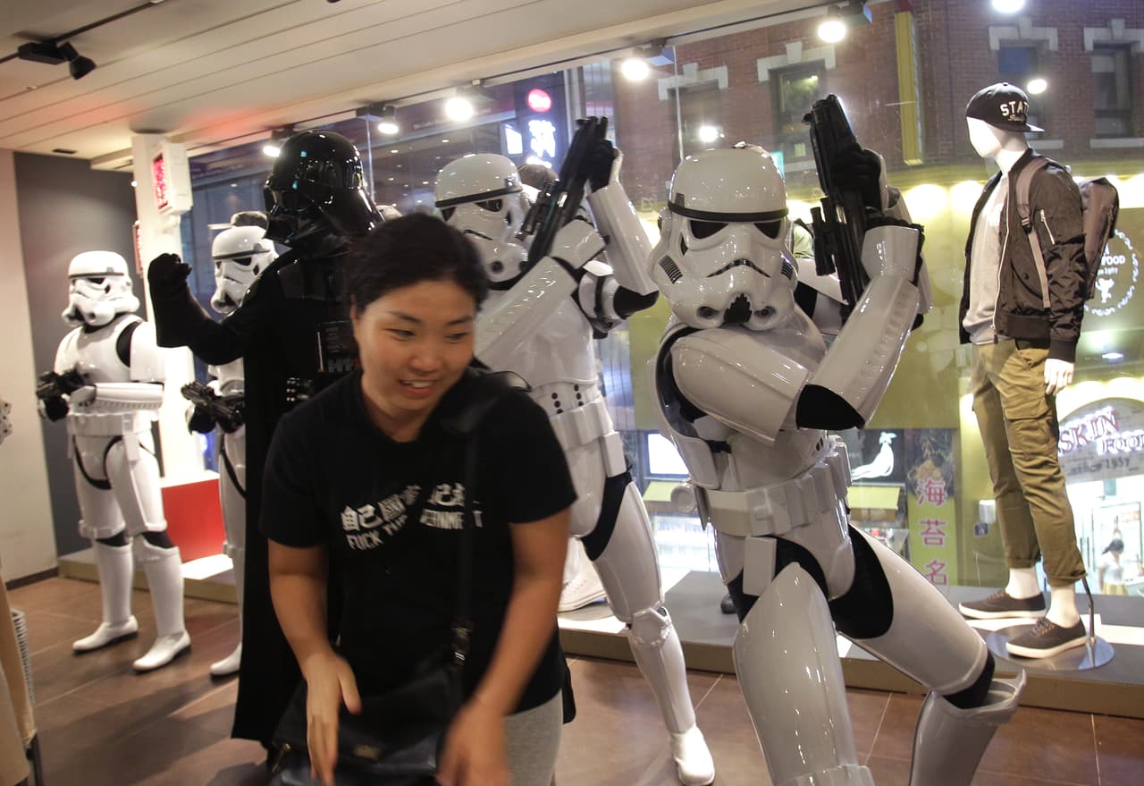 Hasta Corea del Sur llegó la euforia por Star Wars.