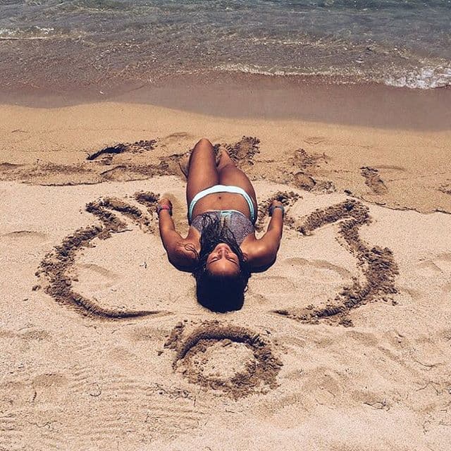 Pero lo que más le gusta es tomar el sol.