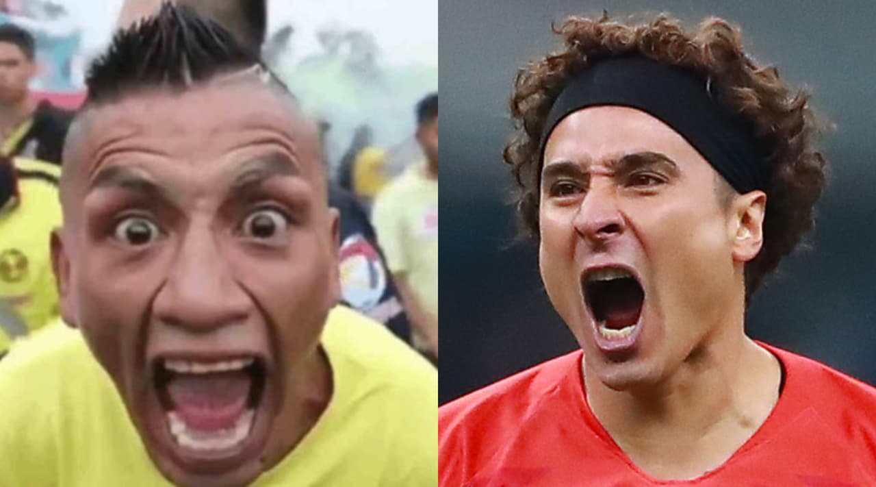 Guillermo Ochoa y Perro Rabioso se encontraron después del entrenamiento del América.