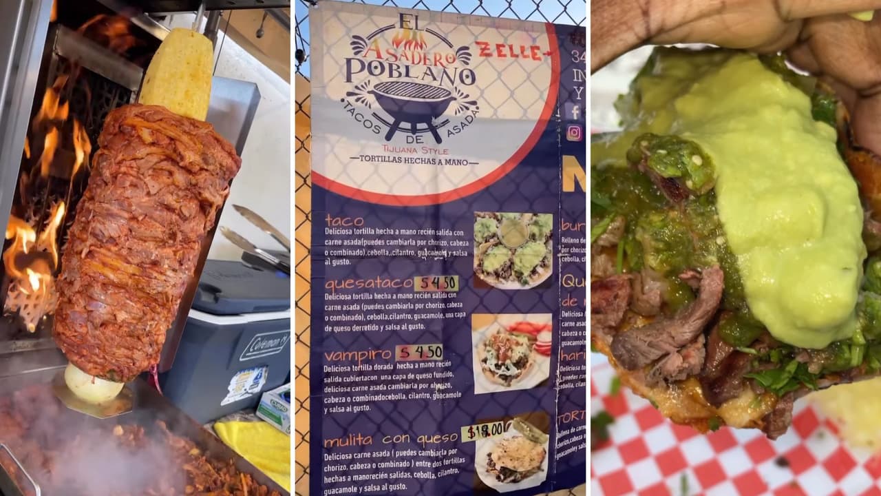 Fieles a sus raíces poblanas, en este negocio también hay tacos árabes que puedes acompañar con una variedad de salsas.
<br>