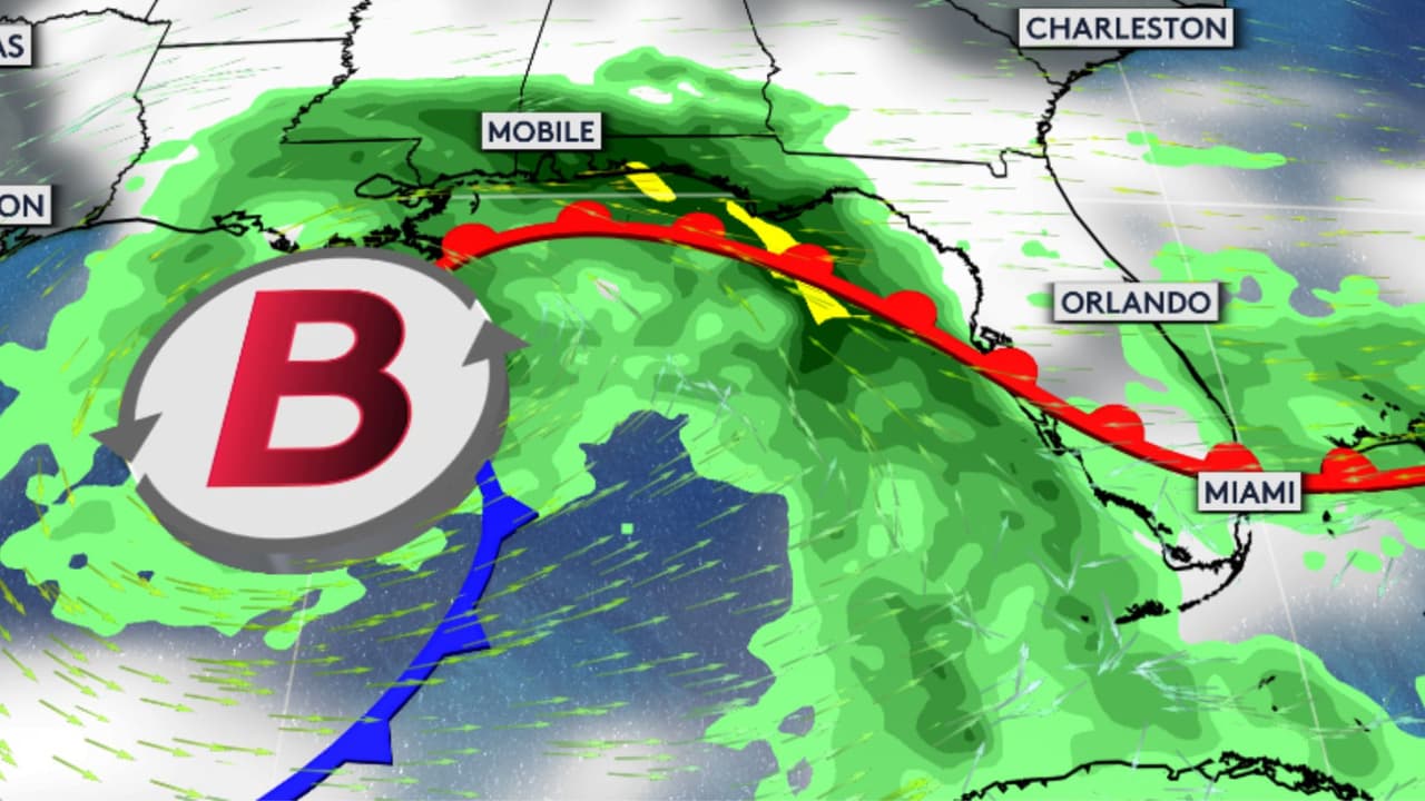 Frente frío bajará las temperaturas y traerá lluvias en Florida Central