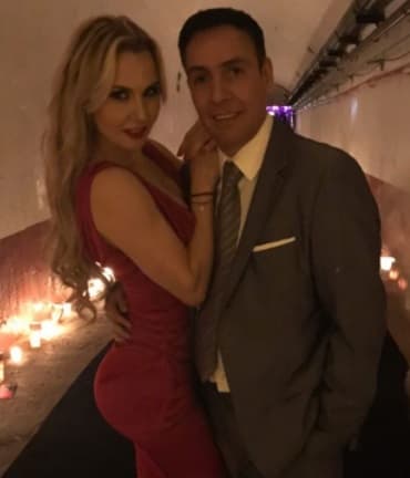 Tras un par de fracasos matrimoniales, la actriz encontró el amor con Christian aparicio, quien la llena de detalles.