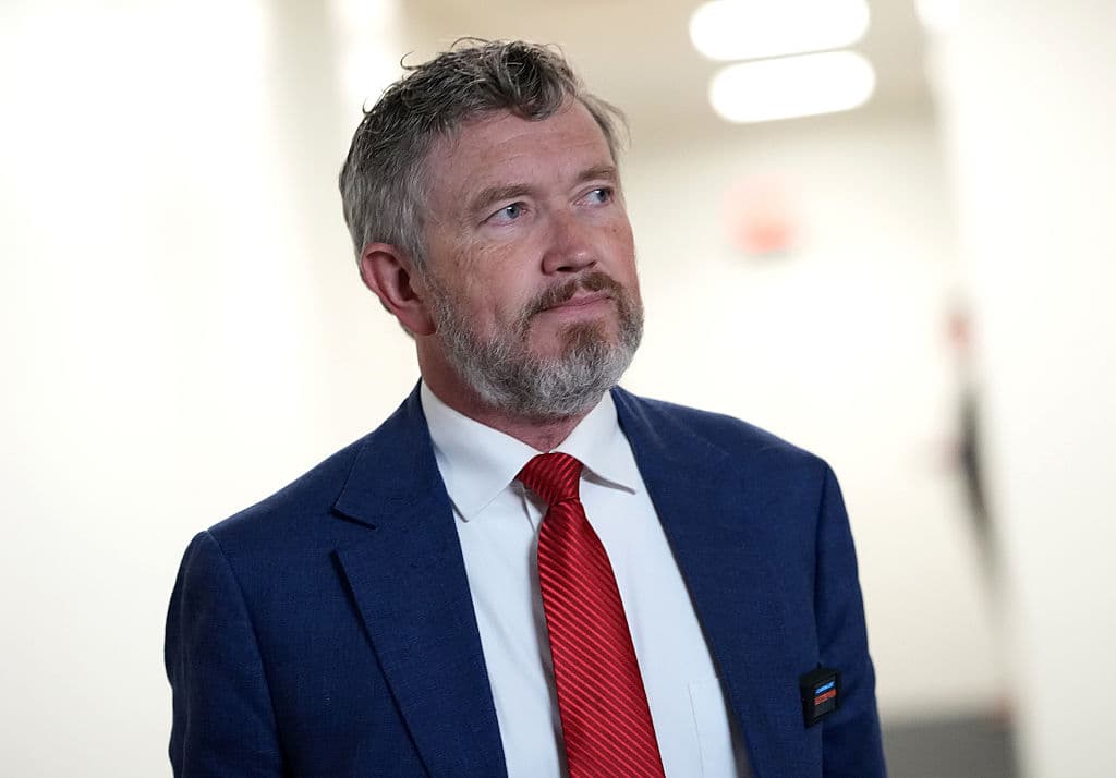 El representante Thomas Massie (republicano por Kentucky) el 4 de junio de 2025. Es uno de los mayores promotores de la búsqueda de transparencia en torno a los archivos del delincuente sexual fallecido, Jeffrey Epstein.