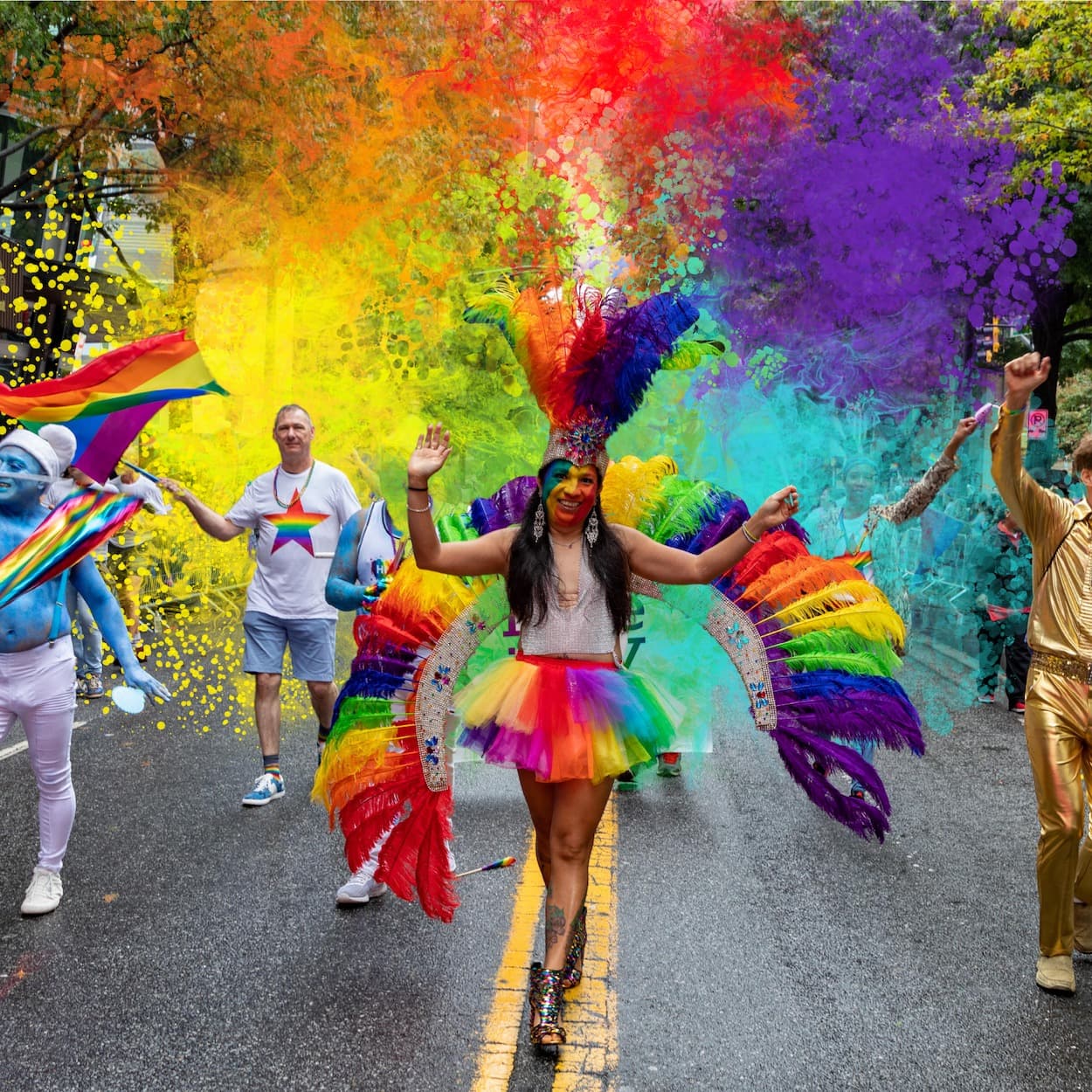 <b>Evento</b>: Atlanta Pride Festival
<br>
<b>Fechas</b>: 13 al 15 de octubre
<br>
<b>Lugar</b>: Midtown Atlanta, Piedmont Park
<br>
<b>Sitio web</b>:
<a href="https://www.atlantapride.org/">https://www.atlantapride.org/</a>
<br>
<br>Dos días llenan Piedmont Park con entretenimiento en vivo, un Pride Market y promociones en restaurantes y bares. Termina el fin de semana con el Desfile del Orgullo Gay, una de las celebraciones más grandes del sur de los Estados Unidos.