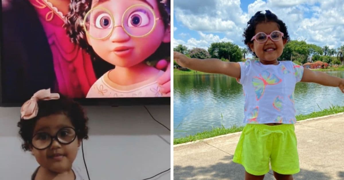 La adorable reacción de una niña por su parecido a Mirabel de ‘Encanto’: “¡Soy yo, mamá!"