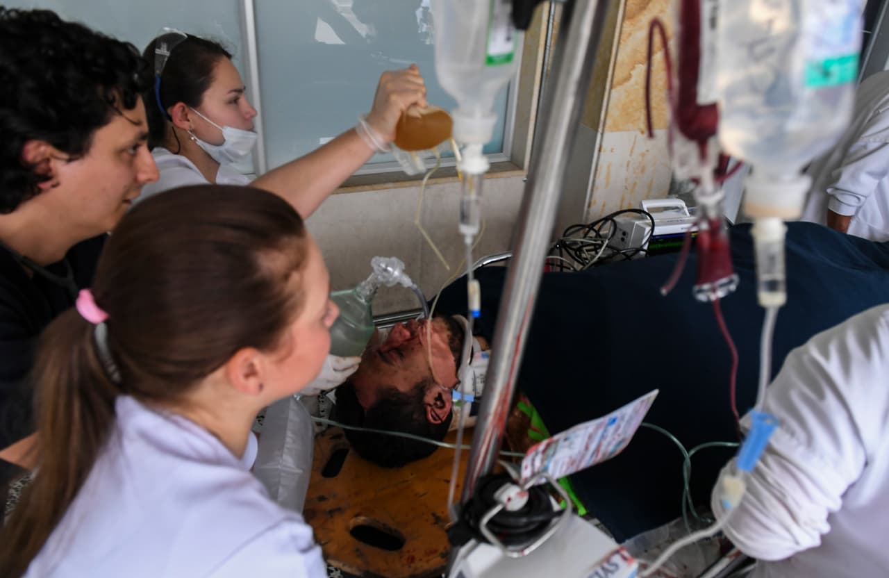 El jugador Heilo Neto fue uno de los sobrevivientes que fueron llevados a un hospital para ser atentido de sus lesiones.